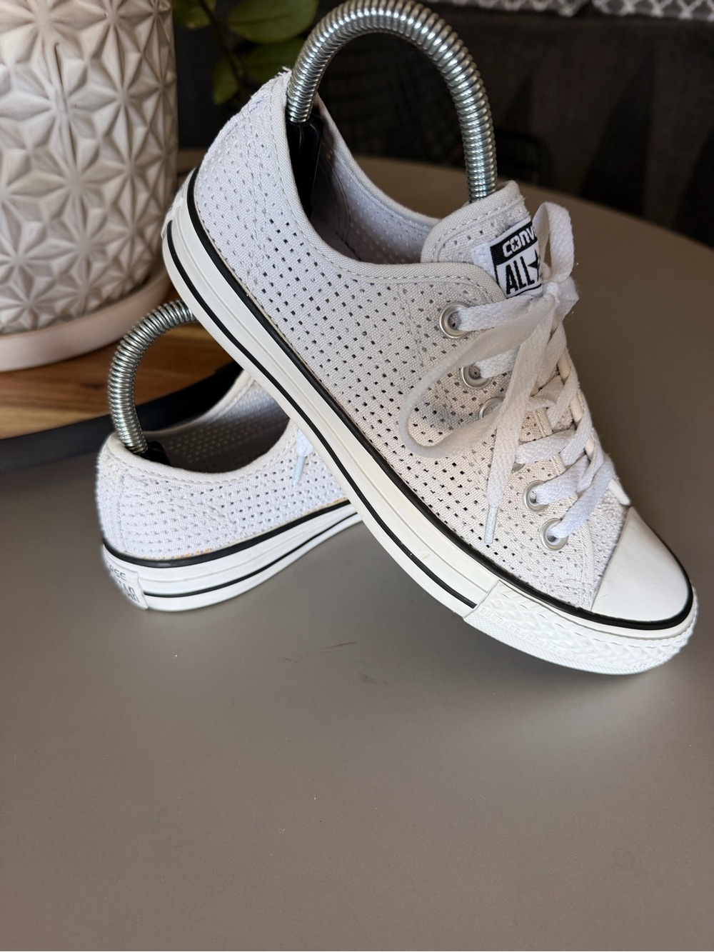 Converse Perforated Chuck Taylor (Women’s sz 7)